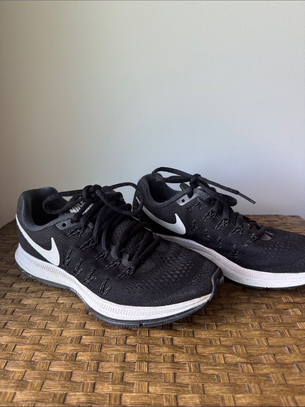 Nike PegasusWomen’s Black Athletic Shoes